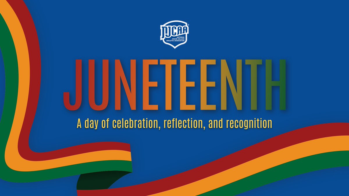 Happy Juneteenth!  

The <a href="/NJCAA/">NJCAA</a> celebrates Juneteenth; a day of celebration, reflection, and recognition. 

#Juneteenth2025