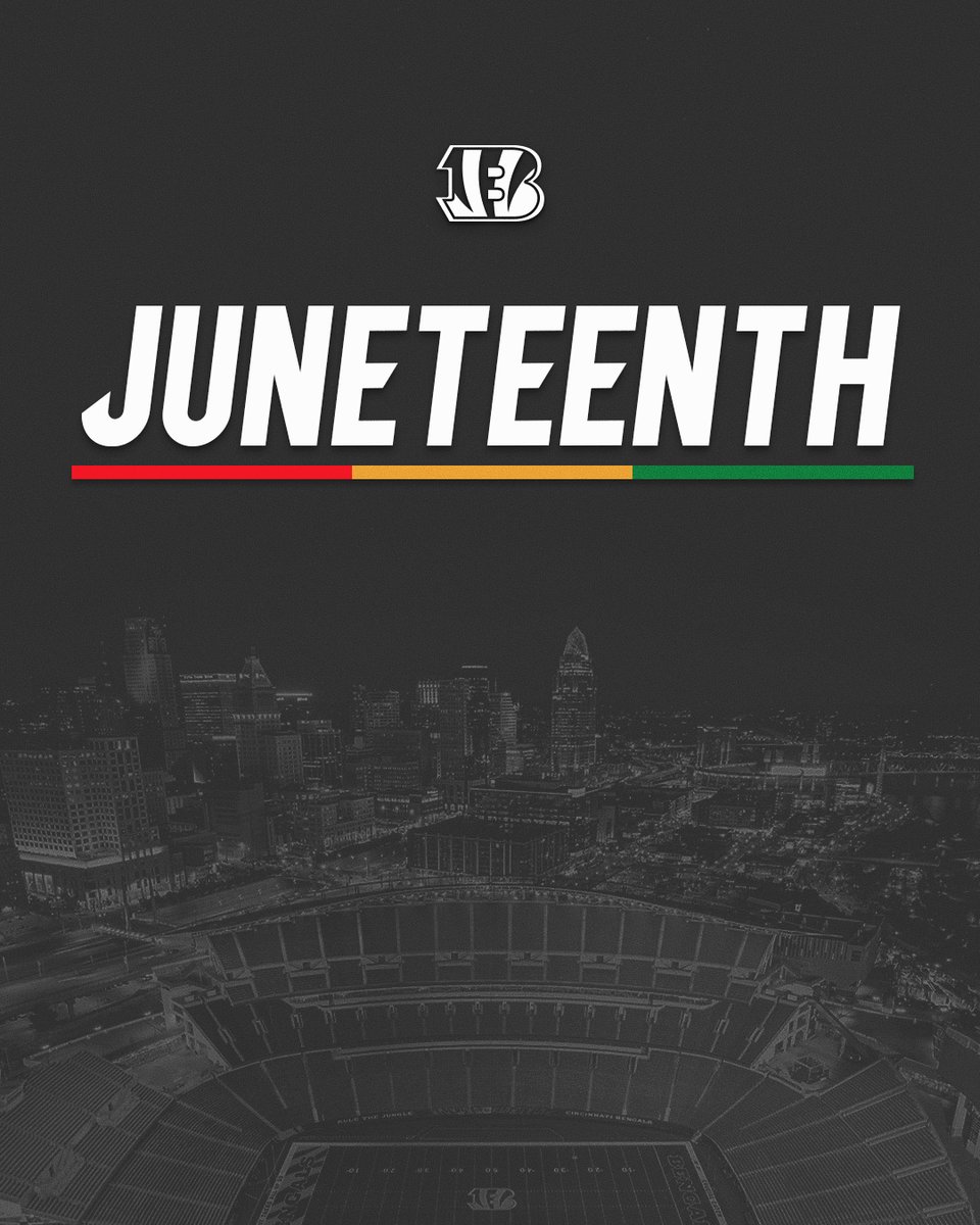 Honoring freedom, unity, and achievement —today and always.

Happy Juneteenth, Who Dey Nation!