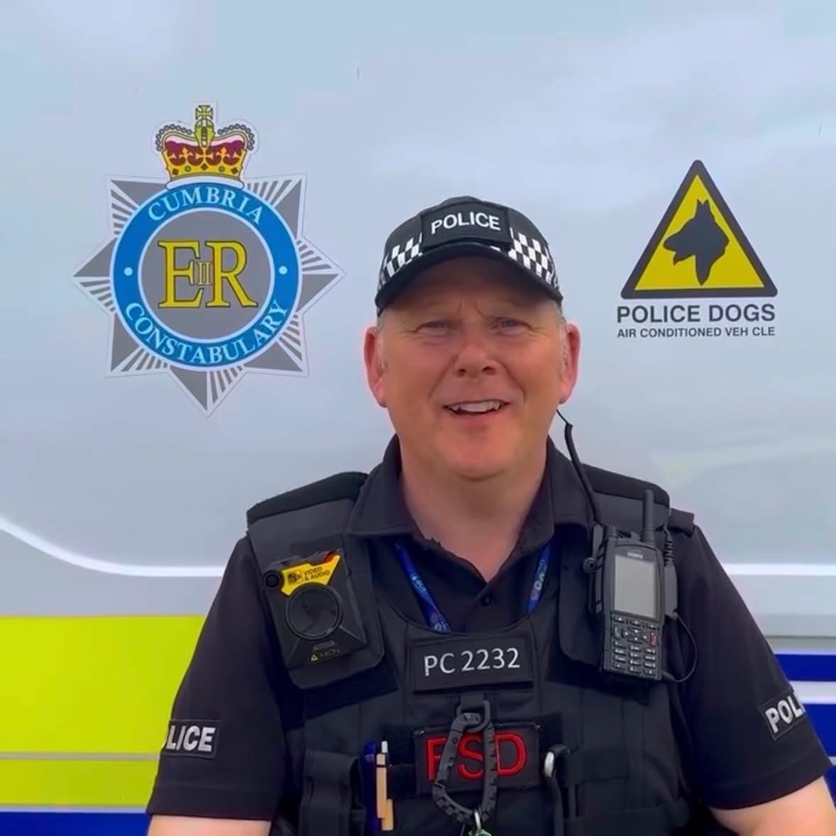 A dog handler who took on the difficult role of dealing with banned XL Bully dogs has been named Operational Support Officer of The Year at the first ever Cumbria Police Federation Recognition Awards. Congratulations PC Jonathan Mann facebook.com/share/1DfJkBU2…