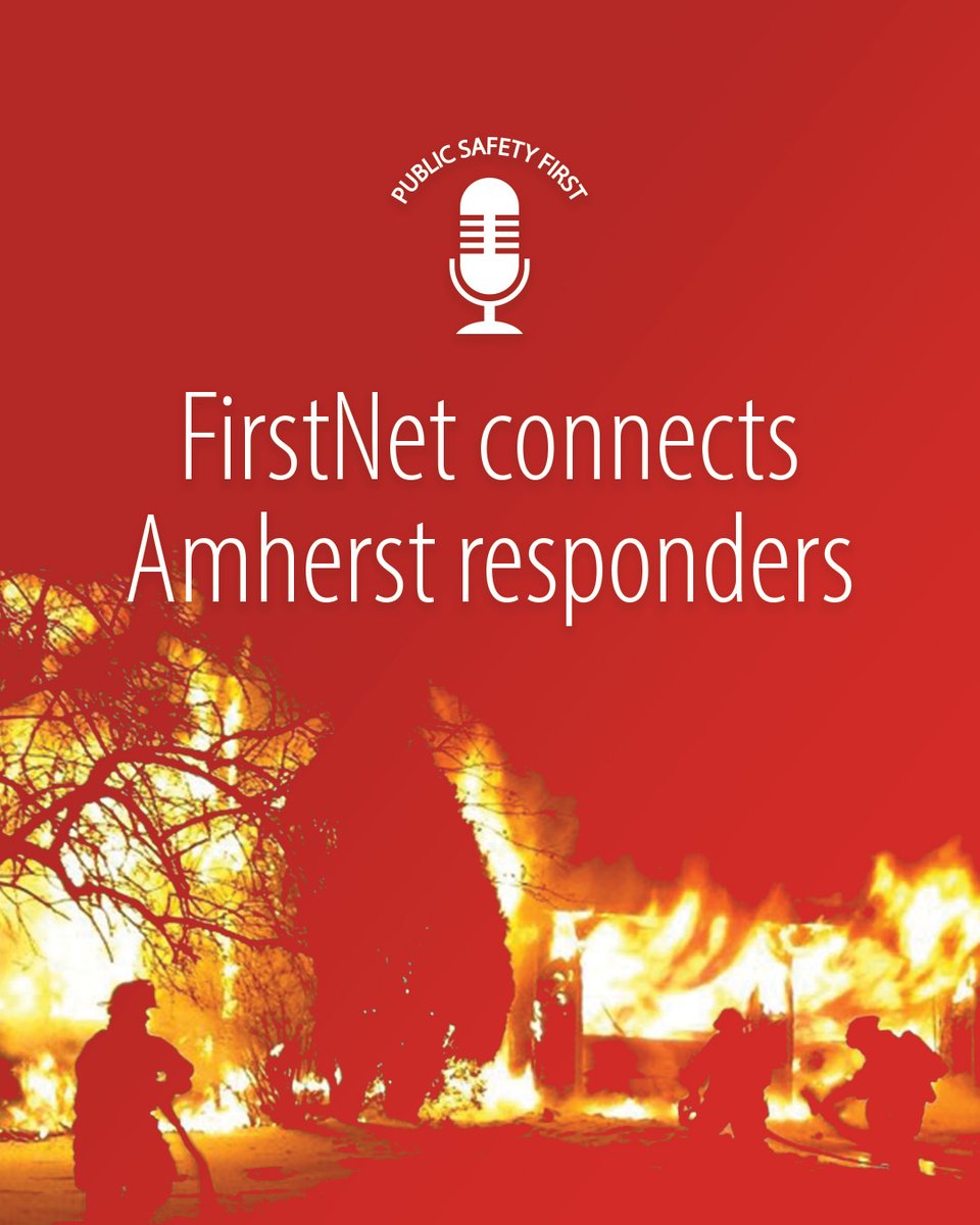 FirstNet Authority (@firstnetgov) on Twitter photo How can small departments solve big communication challenges? <a href="/AmherstFire1/">AmherstFire</a> Chief Lindsay Stromgren explains how <a href="/FirstNet/">FirstNet, Built with AT&T</a> saves money and powers their comms — everyday and at major events in the college town. Listen now: firstnet.gov/newsroom/podca… How can small departments solve big communication challenges? <a href="/AmherstFire1/">AmherstFire</a> Chief Lindsay Stromgren explains how <a href="/FirstNet/">FirstNet, Built with AT&T</a> saves money and powers their comms — everyday and at major events in the college town. Listen now: firstnet.gov/newsroom/podca…