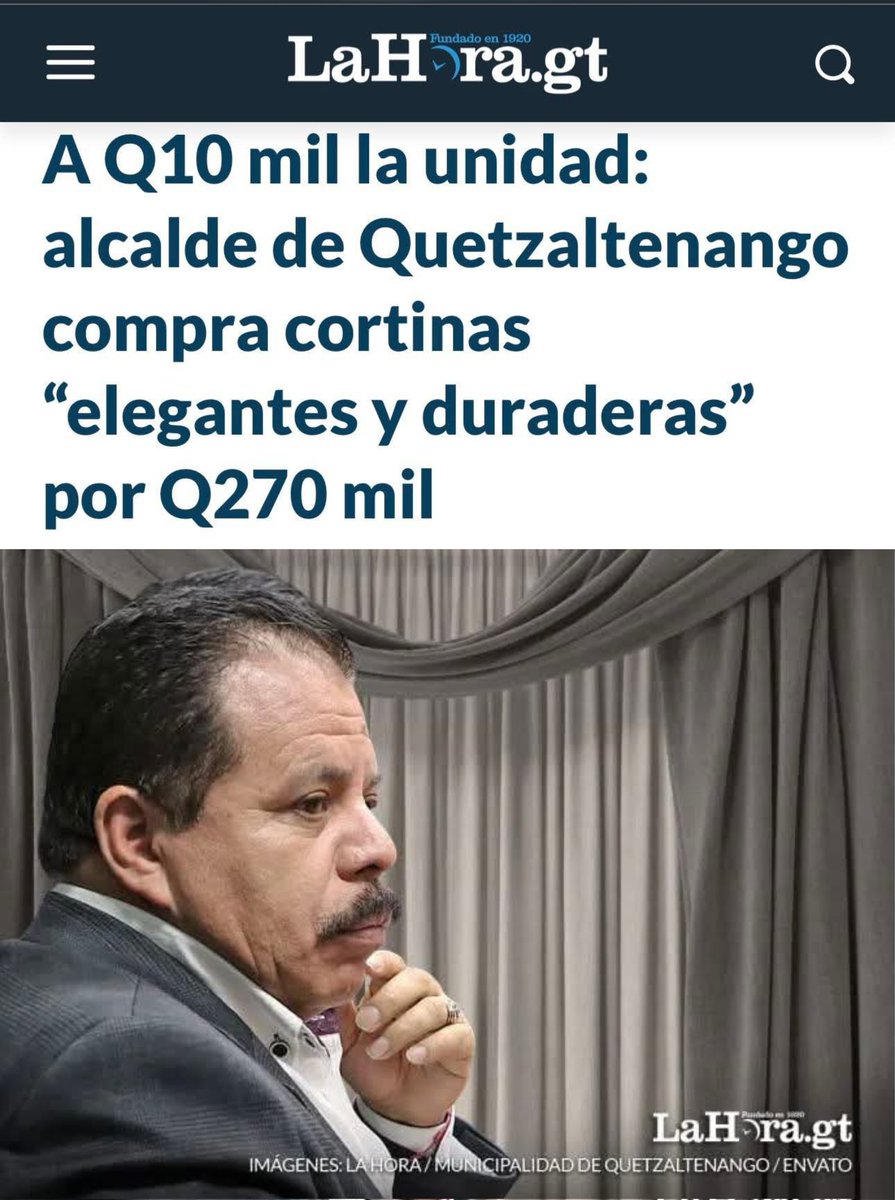 Por esto y mucho más expulsaron a los 4 concejales de SBX. Los fondos públicos se desperdician y el verdadero desarrollo para Xela se posterga. Hasta cuando Xela despertará. #XelaDespierta
<a href="/lahoragt/">Diario La Hora</a> <a href="/jennteinforma/">𝑱𝒆𝒏𝒏 🤍</a> <a href="/jovannagarcon/">Jovanna Garcon</a> <a href="/abogadoxela/">Aldo Herrera Scheel</a> <a href="/MarcoUrbanXela/">Marco Chavez</a> <a href="/vozdeltuit/">Mario Rosales</a>
