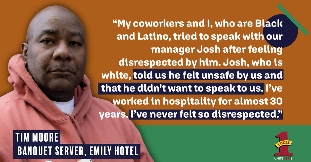UniteHereLocal1's tweet image. In Chicago's West Loop, workers at @onnigroup's Emily Hotel are standing up for respect and a fair contract. Learn more at unitehere1.org/emilyhotel
#RespectUsAtTheEmily #WestLoop