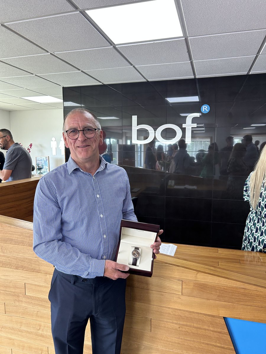 🛋️🌱bof_furniture (@bof_furniture) on Twitter photo We also honoured Huw Jones today a long-standing member of staff and friend, who has devoted 40 loyal years of service. The Lord-lieutenant presented to Huw for his dedication, significant contributions and loyalty to the Company.
<a href="/TheKingsAwards/">The King's Awards</a>
<a href="/WalesOnline/">WalesOnline 🏴</a> #SocialValue We also honoured Huw Jones today a long-standing member of staff and friend, who has devoted 40 loyal years of service. The Lord-lieutenant presented to Huw for his dedication, significant contributions and loyalty to the Company.
<a href="/TheKingsAwards/">The King's Awards</a>
<a href="/WalesOnline/">WalesOnline 🏴</a> #SocialValue