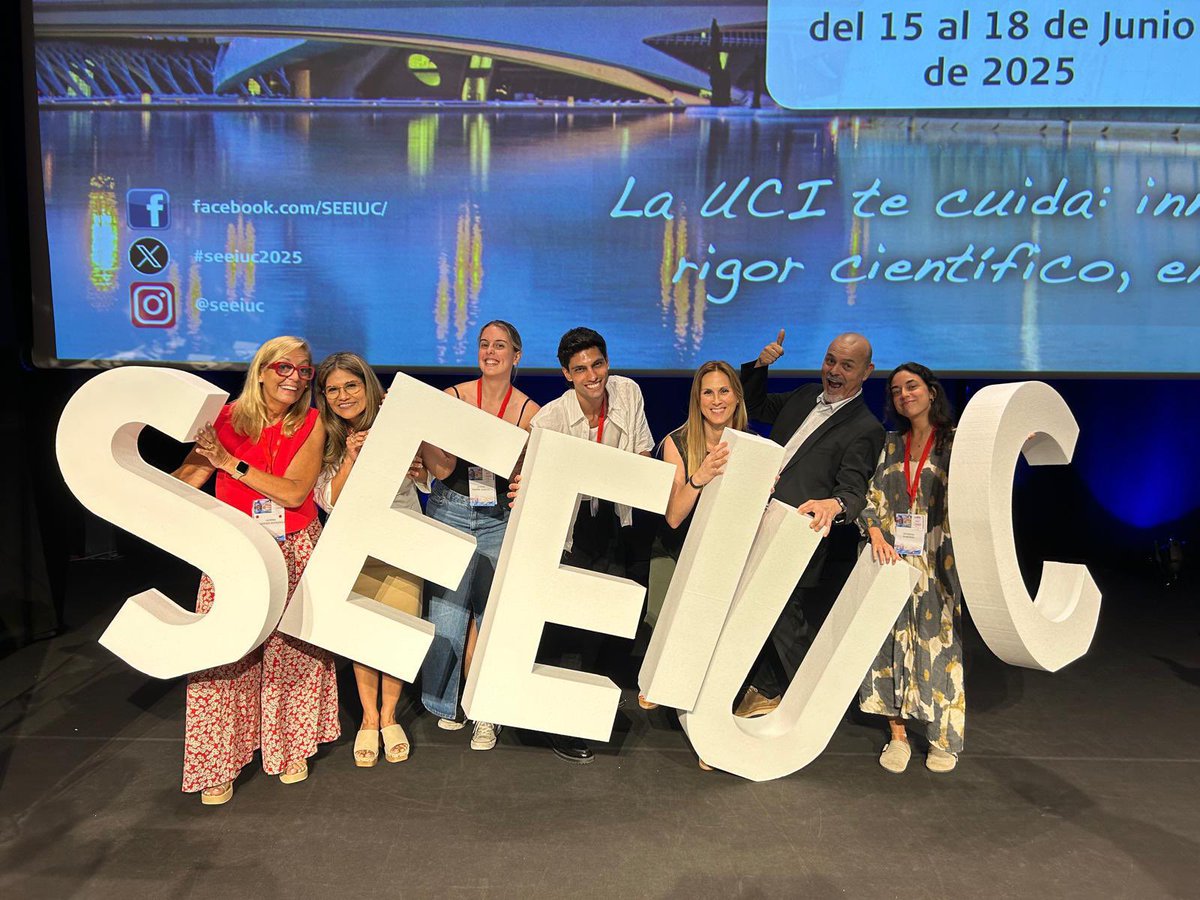 Marc Pañero-Moreno (@mpaneromoreno) on Twitter photo ¡Equipo del <a href="/hospitalclinic/">Hospital Clínic</a> en el 50 Congreso de la #SEEIUC2025!
Una experiencia enriquecedora rodeado de grandes profesionales.
¡Nos vemos el año que viene!
Un placer compartir este espacio con vosotras 🩺💙
<a href="/CeciliaCuzco3/">Cecilia Cuzco RN PhD</a> <a href="/gemma6316/">Gemma Martinez</a> <a href="/duelajara/">Miguel Ángel Giménez Lajara PhD</a> <a href="/seeiucoficial/">SEEIUC</a> ¡Equipo del <a href="/hospitalclinic/">Hospital Clínic</a> en el 50 Congreso de la #SEEIUC2025!
Una experiencia enriquecedora rodeado de grandes profesionales.
¡Nos vemos el año que viene!
Un placer compartir este espacio con vosotras 🩺💙
<a href="/CeciliaCuzco3/">Cecilia Cuzco RN PhD</a> <a href="/gemma6316/">Gemma Martinez</a> <a href="/duelajara/">Miguel Ángel Giménez Lajara PhD</a> <a href="/seeiucoficial/">SEEIUC</a>