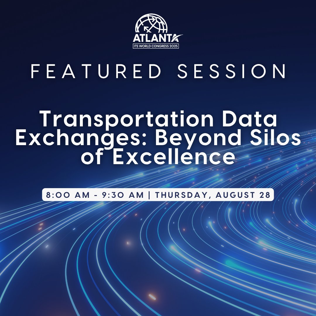 At #ITSWC2025, explore sessions that dive into how data can identify vulnerabilities, inform smarter strategies, and keep people safe on the move. These sessions are designed to move our industry forward.

Register today: bit.ly/4cMsY0h