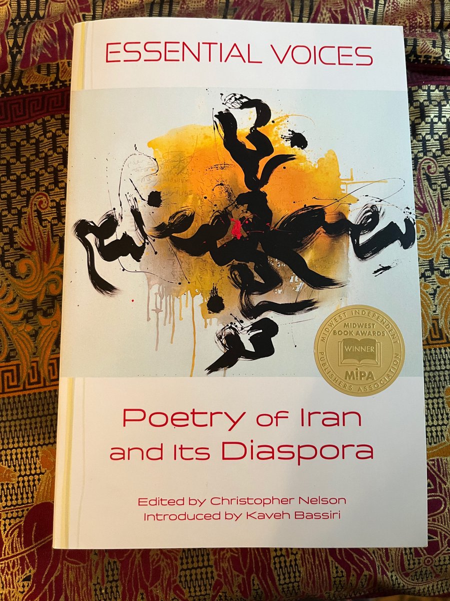 End the war. "Pattern" by Garous Abdolmalekian (translated by <a href="/AhmadNadalizade/">Ahmad Nadalizadeh</a> &amp; <a href="/IdraNovey/">Idra Novey</a>) 
greenlindenpress.com/books/poetry-o…