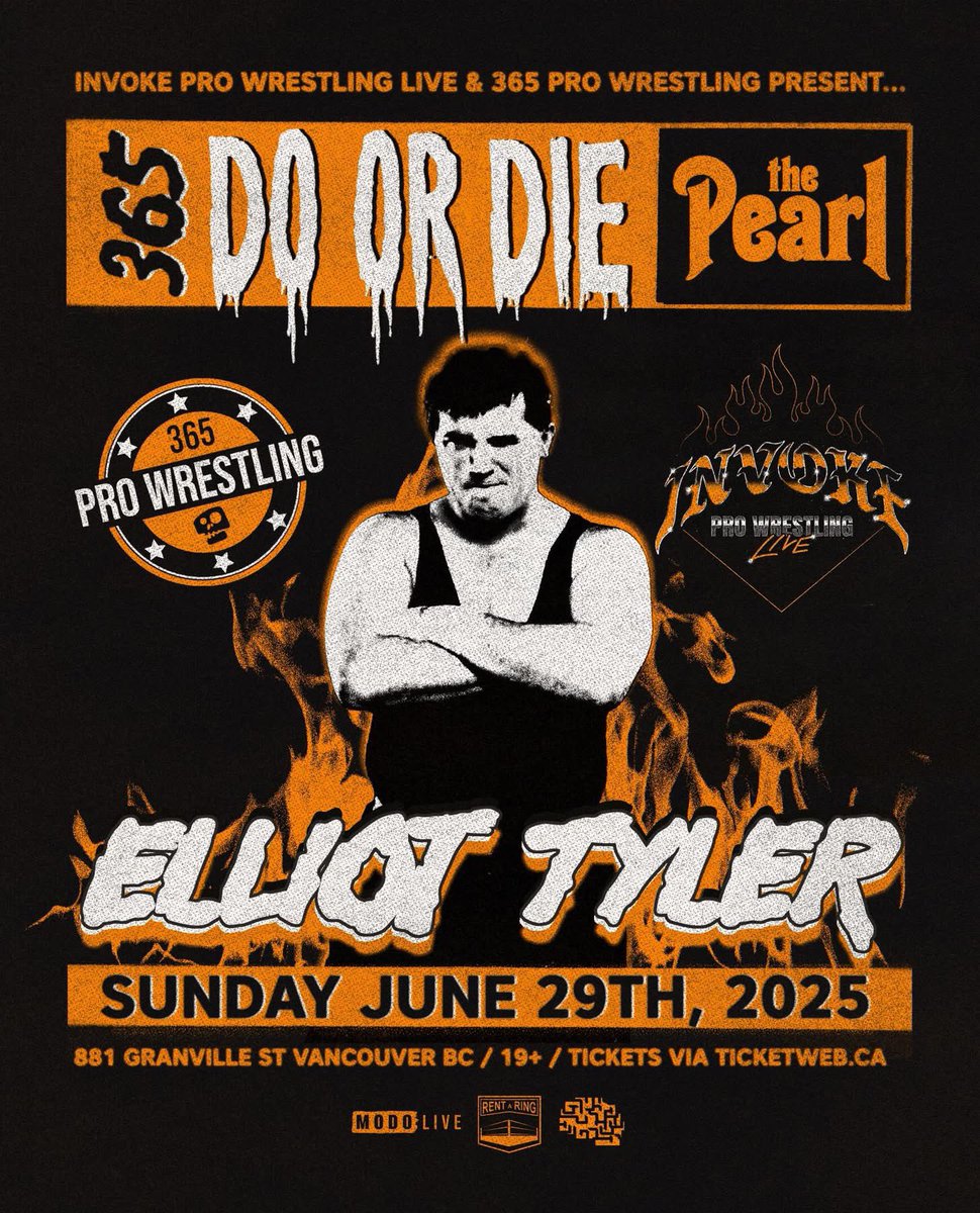 ET (@ellieboy98) on Twitter photo Final four shows for the month,
June 20th <a href="/BlackHolePro_/">Black Hole Pro Wrestling</a> debut!
June 27th <a href="/365pw/">365 Pro Wrestling</a> in Cedar!
June 28th <a href="/BoomProVan/">BOOM! Pro Wrestling</a>
June 29th <a href="/InvokePWL/">InvokeProWrestling</a> debut!
Go out and work, stop waiting for it to come to you. Final four shows for the month,
June 20th <a href="/BlackHolePro_/">Black Hole Pro Wrestling</a> debut!
June 27th <a href="/365pw/">365 Pro Wrestling</a> in Cedar!
June 28th <a href="/BoomProVan/">BOOM! Pro Wrestling</a>
June 29th <a href="/InvokePWL/">InvokeProWrestling</a> debut!
Go out and work, stop waiting for it to come to you.