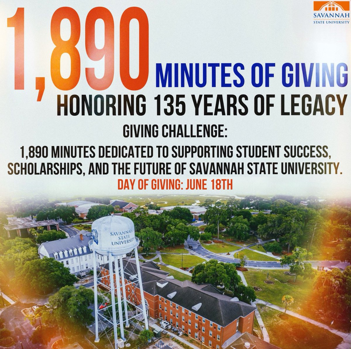 I am very proud to contribute to this today. Hope you will consider it too?

I can see with my own eyes how these contributions literally transform the lives of students in our care and propel them to success. 

FACTS!

Give now by texting 1890MINTOGIVE to 41444!

#thankyou