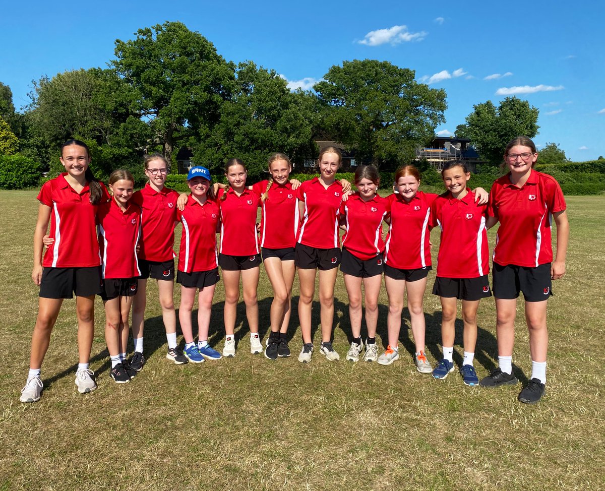 RPSPE's tweet photo. Rounders: An excellent display of batting and fielding from our year 7 team in the district tournament this afternoon. They worked together brilliantly and secured the top spot, becoming district winners! #rpsrounders 🥎 https://t.co/BBGW785OQi