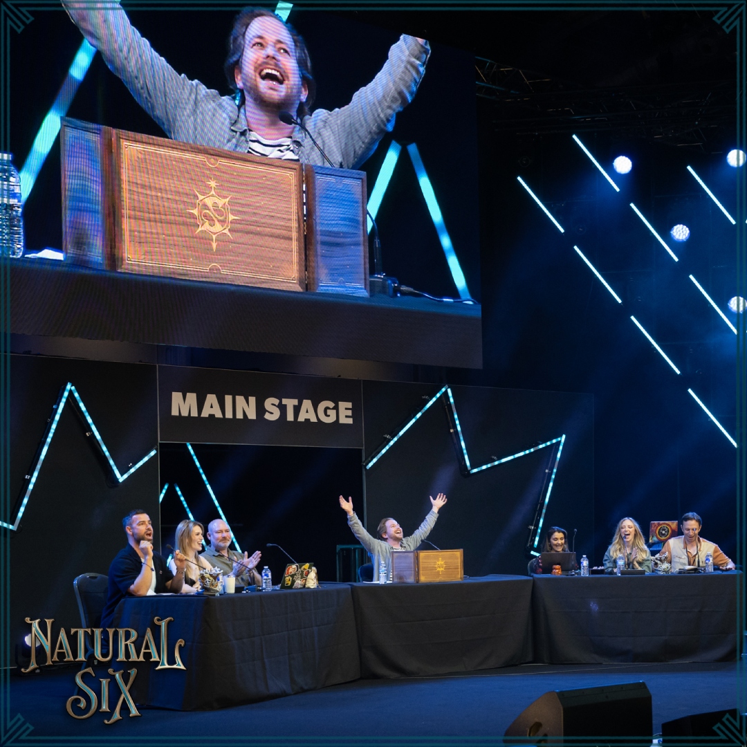 NaturalSix's tweet image. Missed our totally stand-alone (and spoiler-free) live D&D show from MCM Comic Con featuring the amazing @sweeetanj?
Well, good news!
The full two-hour show is available NOW for our Patreon members at The Vile tier or above, or as a stand-alone video you can purchase separately!