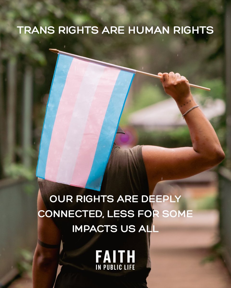 Today’s SCOTUS decision is a devastating setback to the transgender community, their families, and all who believe in the sacred dignity and freedom of every person. 

scotusblog.com/2025/06/court-…

#SCOTUS #LGBTQ #TransRightsAreHumanRights