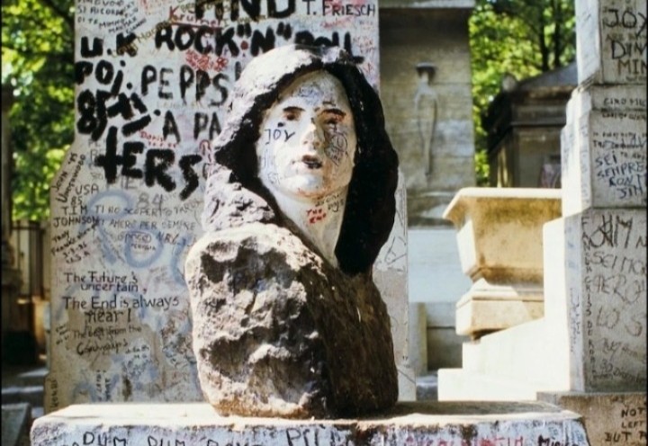 JAZZ, BLUES & SOME + (@manccini31416) on Twitter photo The stolen bust of Jim Morrison, once watching over his Paris grave, has resurfaced.
Sculpted in 1981 by Croatian artist Mladen Mikulin, it vanished in 1988.
Now it's back — like Morrison himself, part myth, part memory.
📸 Laurent Maous / Getty The stolen bust of Jim Morrison, once watching over his Paris grave, has resurfaced.
Sculpted in 1981 by Croatian artist Mladen Mikulin, it vanished in 1988.
Now it's back — like Morrison himself, part myth, part memory.
📸 Laurent Maous / Getty