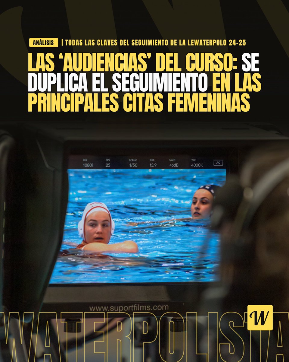 📊 | ANÁLISIS | 

☑️Las audiencias de la temporada 24/25: se duplica el seguimiento de las competiciones femeninas y aumenta las retransmisiones

Datos 𝐋𝐄𝐖𝐚𝐭𝐞𝐫𝐩𝐨𝐥𝐨, 𝐂𝐨𝐩𝐚 y más 🧨💯

🖋️ | <a href="/JymmyCamerino24/">Jymmy Camerino</a> 

👉🏻👉🏻👉🏻n9.cl/1g3g8

#Nacional