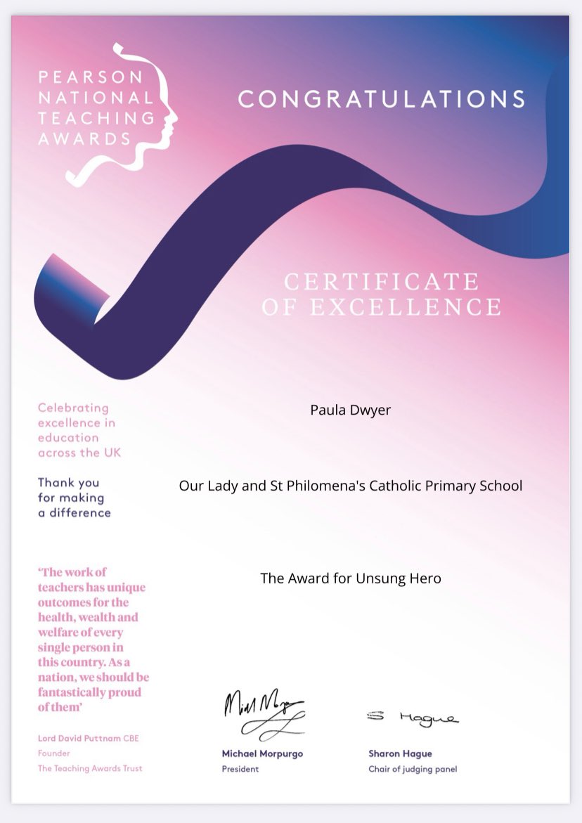 Well done Mrs Dwyer 👏 Keep up the amazing work !