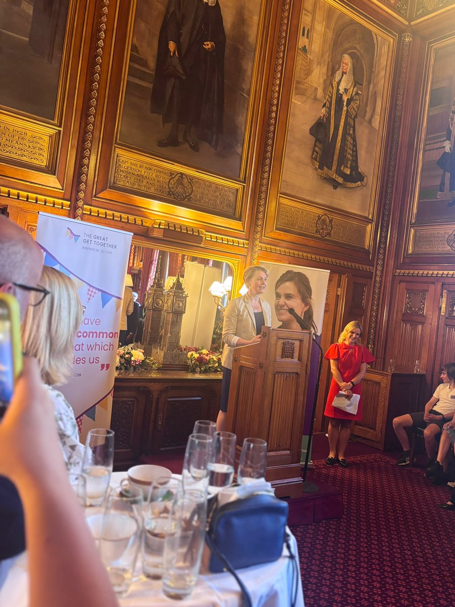 lisagillmore's tweet image. Always a powerful event, the Great Parliamentary Get Together in memory of Jo Cox ❤️
