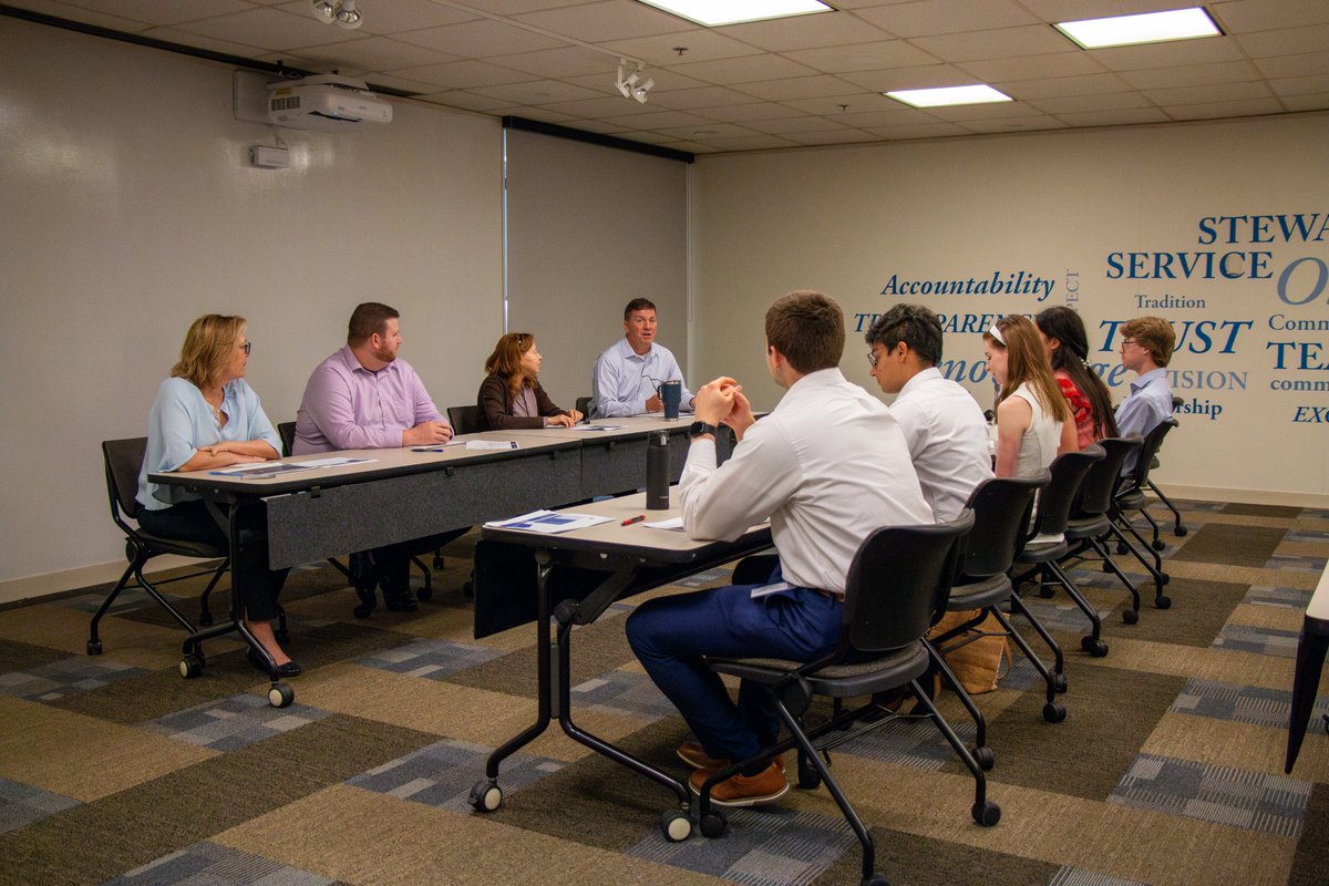 OhioTreasurer's tweet image. This summer, we’ve organized a series of “Lunch and Learn” events to help our interns gain a deeper understanding of the Treasurer’s Office and the roles of our various departments.