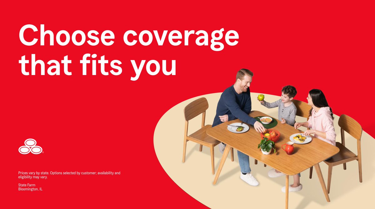 TMacSFPG's tweet photo. Get your insurance your way with a Personal Price Plan.® I can help you choose coverage that fits your needs at a price that fits your budget. Contact me to learn more. https://t.co/aLfHOTrN9s
