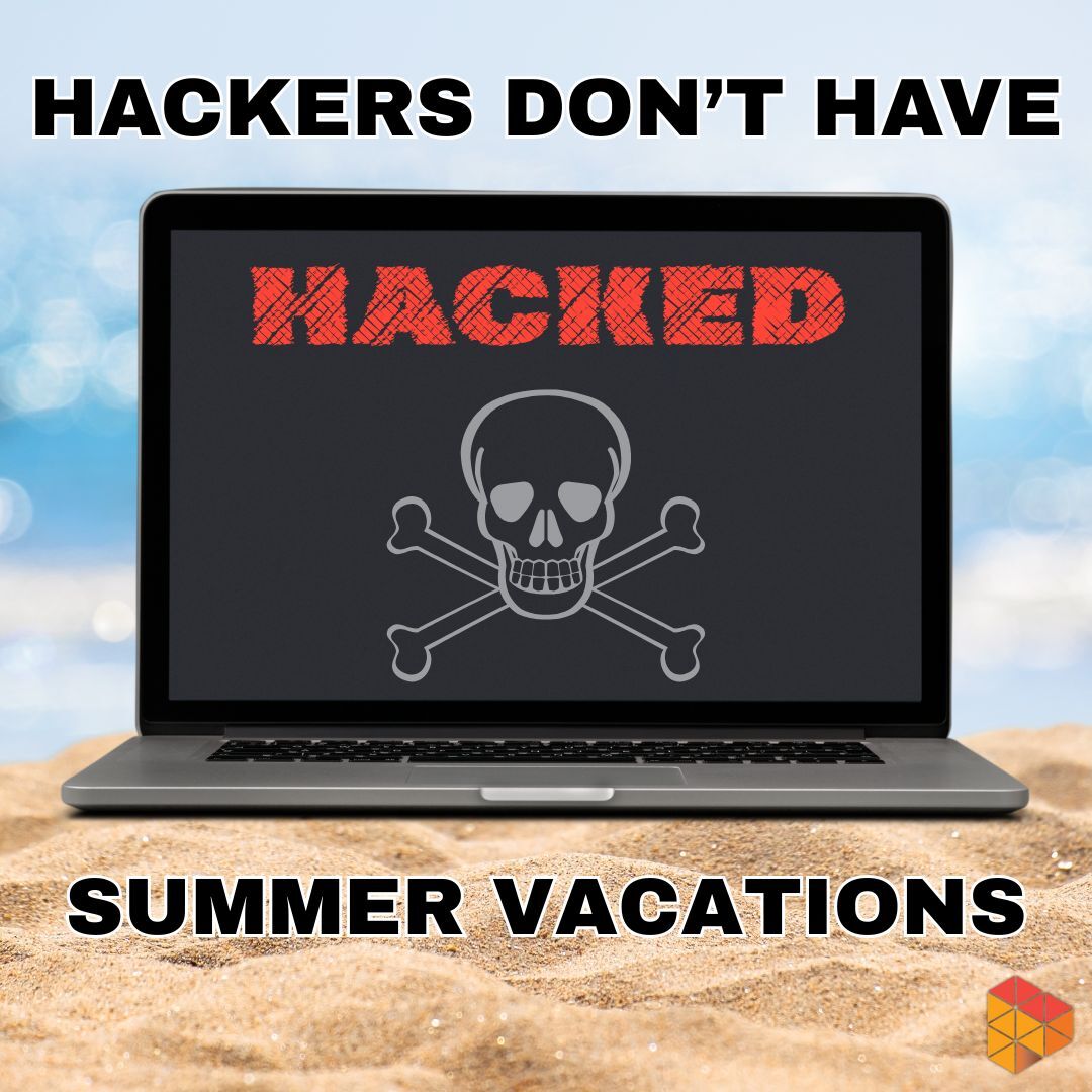 ☀️ Vacation season = prime time for hackers.

Travel. Weak passwords. Unpatched devices.
Summer makes your business a bigger target.

PCS keeps you secure — even when your team’s OOO.

👉 hubs.ly/Q03s9WMR0

#helpmepcs #cybersecurity #ITsecurity #managedservices