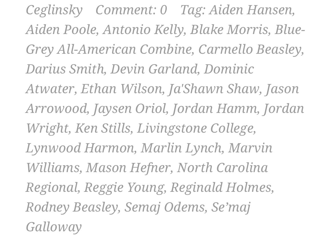 Dominic Atwater (@atwater_do89476) on Twitter photo Blessed to be selected to play in the Blue Grey All American Bowl in Dallas,TX in AT&T Stadium on December 15th #AGTG <a href="/BlueGreyFB/">Blue-Grey All-American Bowl</a> <a href="/FunnyMoney_63/">Coach Funny</a> <a href="/BIcoachjoseph56/">Bernard Joseph</a> <a href="/PrepRedzoneVA/">Prep Redzone Virginia</a> <a href="/247Sports/">247Sports</a> <a href="/espn/">ESPN</a> <a href="/Rivals/">Rivals</a> Blessed to be selected to play in the Blue Grey All American Bowl in Dallas,TX in AT&T Stadium on December 15th #AGTG <a href="/BlueGreyFB/">Blue-Grey All-American Bowl</a> <a href="/FunnyMoney_63/">Coach Funny</a> <a href="/BIcoachjoseph56/">Bernard Joseph</a> <a href="/PrepRedzoneVA/">Prep Redzone Virginia</a> <a href="/247Sports/">247Sports</a> <a href="/espn/">ESPN</a> <a href="/Rivals/">Rivals</a>