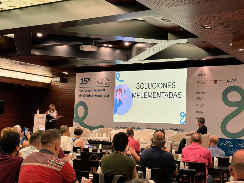 BpsoH's tweet image. 🔎 Nuestra supervisora de área @lolamerono en el 15º Congreso SOMUCA🧮
"Más allá de los números: desmontando mitos del cuidado" ❤️🩹
💬 Análisis cuali-cuantitativo sobre causas del incumplimiento de indicadores. Gran reflexión📈
#CalidadAsistencial #InvestigarEsCuidar #SOMUCA2025