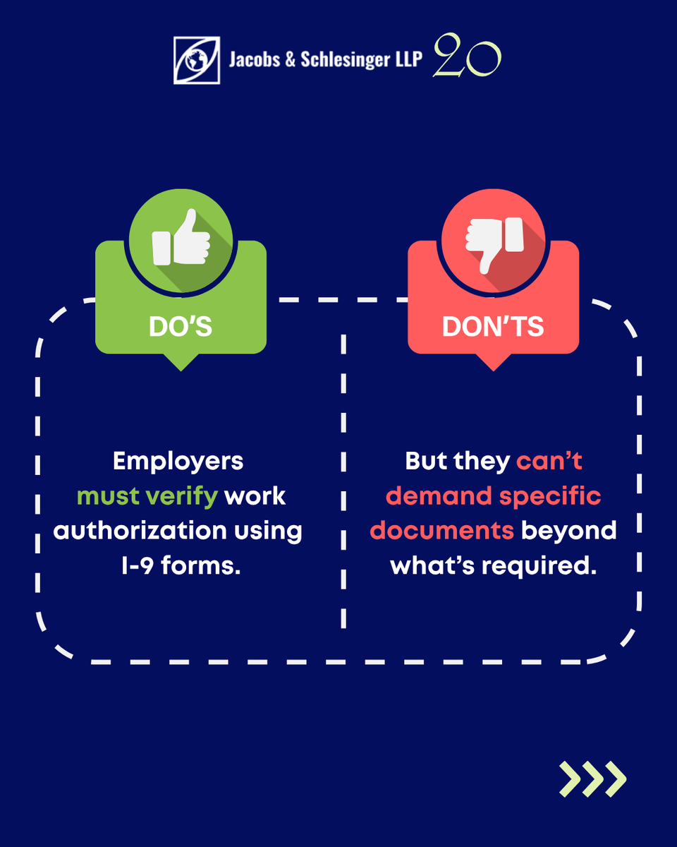 JSS_Legal's tweet photo. Hiring doesn’t have to be a legal minefield.⚖️

Our Managing Partner Ginger Jacobs breaks down what’s lawful, what’s not, and how to protect your workplace from legal missteps. Swipe through for insights that matter!
 
#KnowYourRights #WorkEligibility #LegalTips #HiringRight https://t.co/Ckb5TZABsR