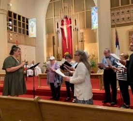 Congregations look forward to many more occasions with opportunity to join with their neighbors in fellowship and praise to our Lord.

Read more at nidnews.org/ascension-serv…

#AdvancingHisKingdom #NIDWord