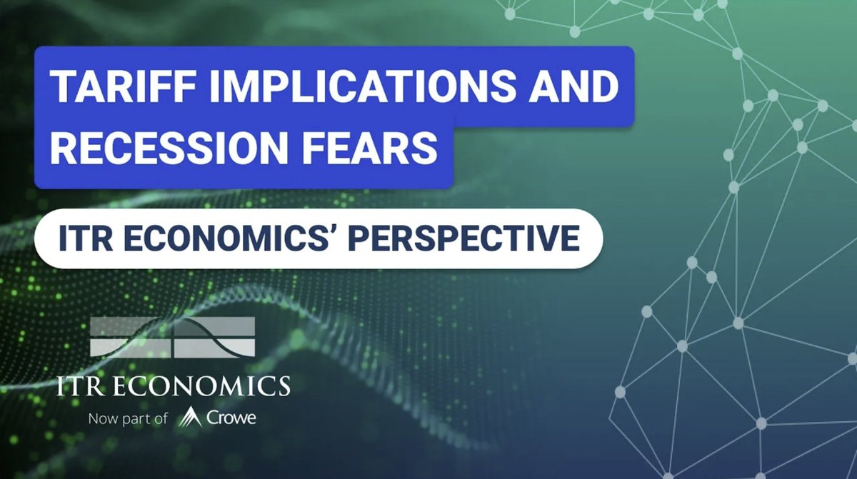 ITR Economics® tweet media