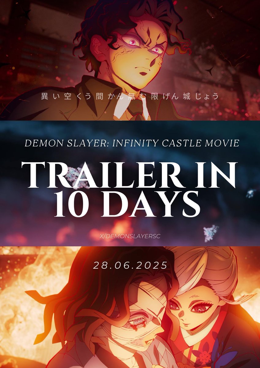 animeposts's tweet image. 10 days before the trailer drops