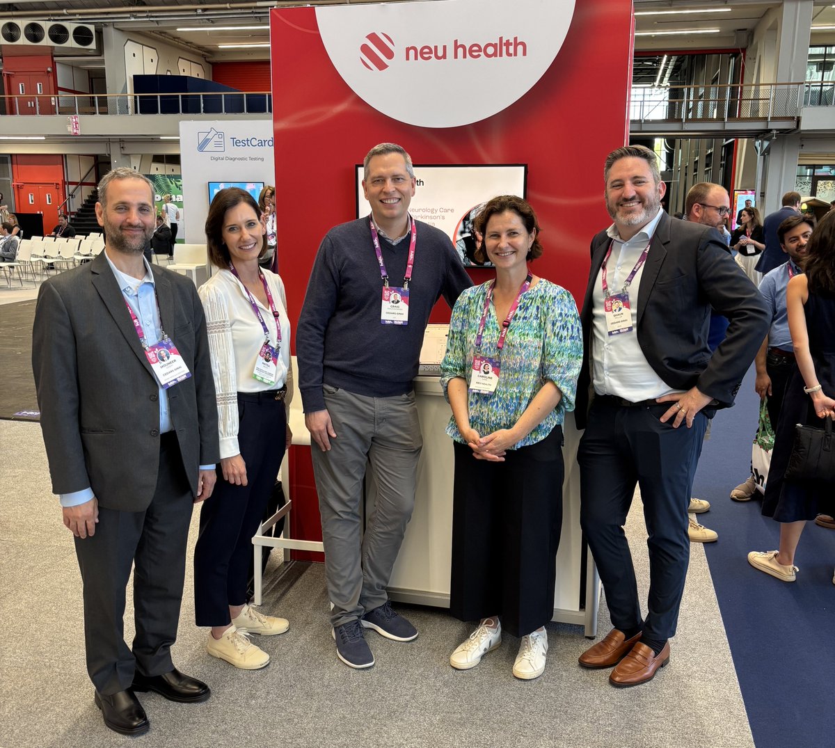 Neu_Health's tweet image. @Neu_Health x @HLTH Europe
Amazing to connect with world-leading innovators working to redefine what’s possible in neurology care.
Big thanks to the @CSaccelerator team for hosting us — always a pleasure!
#Parkinsons #Dementia #DigitalHealth #Neurology