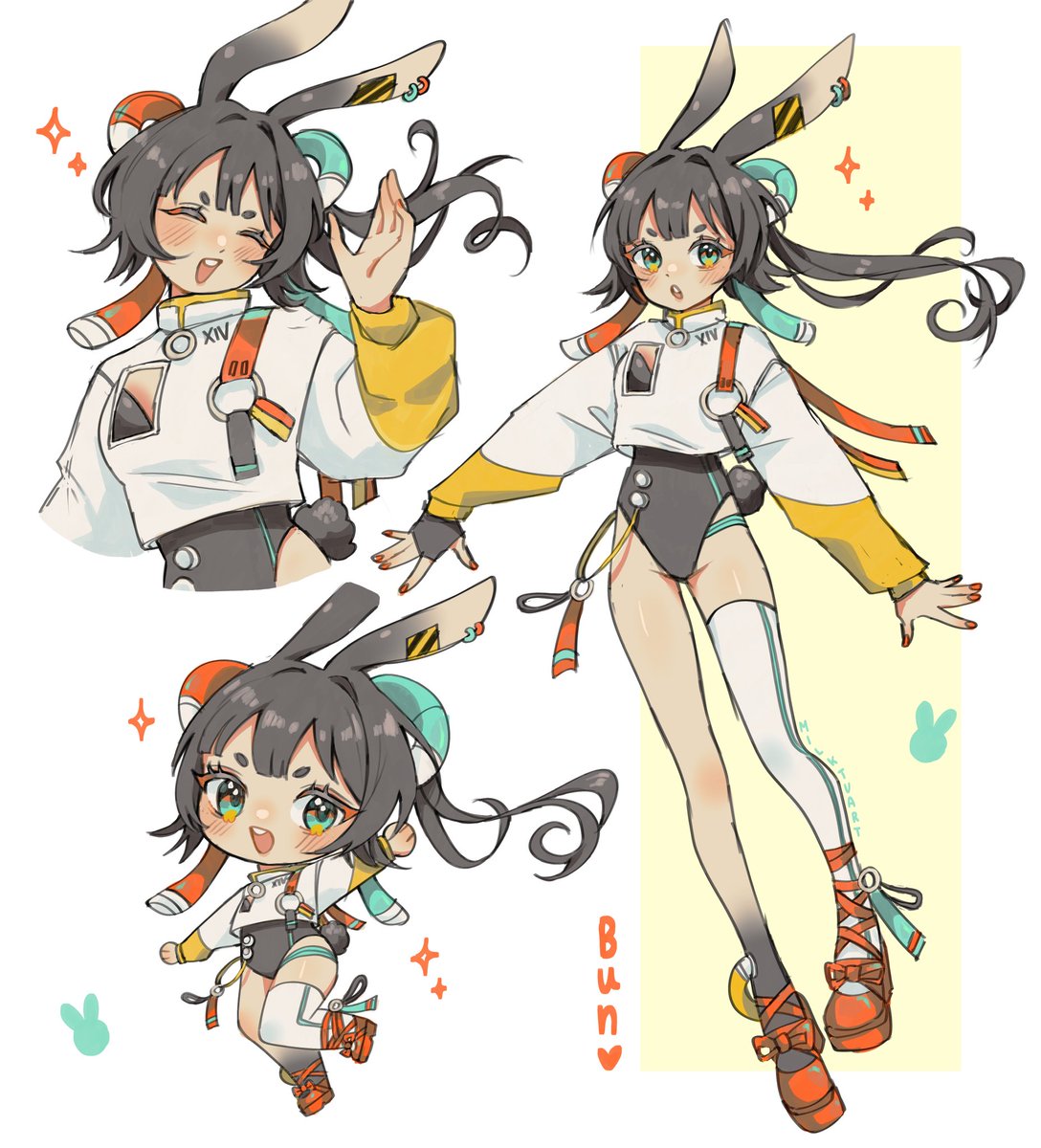 milktuart's tweet image. my oc bun 🐰🧡✨️
expect to see her often!
