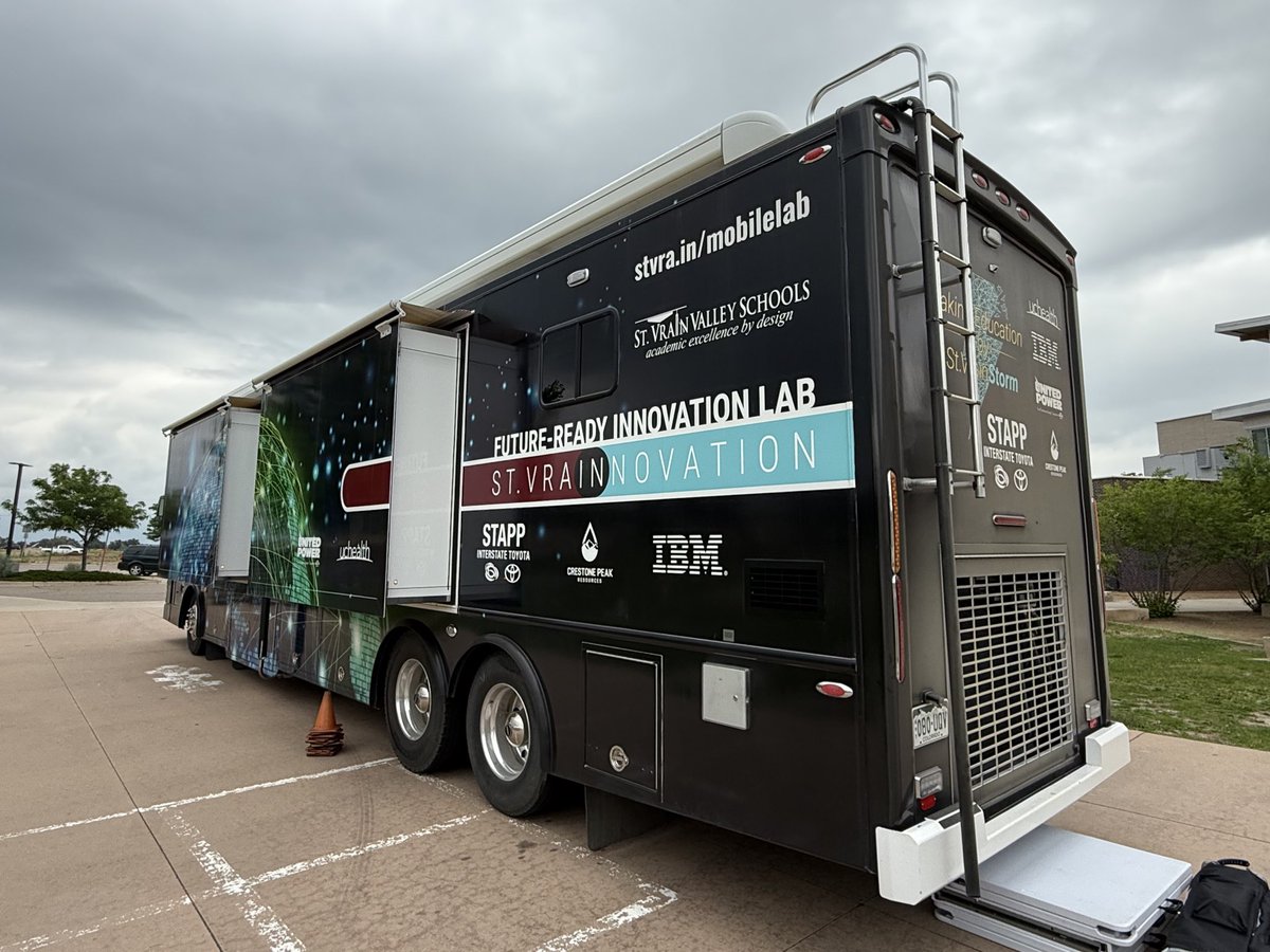 The Future-Ready Innovation Lab (@svvsdmobilelabs) on Twitter photo Yesterday’s literal #StVrainStorm didn’t stop us from taking our visit to <a href="/RedHawkRocks/">Red Hawk Elementary School - #StVrainStorm</a> by #StVrainStorm! We had a great day exploring AI concepts with this fantastic school. <a href="/SVVSD/">St. Vrain Valley Schools</a> <a href="/SVVSDdeputy/">Jackie Kapushion, Ed.D.</a> <a href="/SuptEmeritus/">Don Haddad</a> Yesterday’s literal #StVrainStorm didn’t stop us from taking our visit to <a href="/RedHawkRocks/">Red Hawk Elementary School - #StVrainStorm</a> by #StVrainStorm! We had a great day exploring AI concepts with this fantastic school. <a href="/SVVSD/">St. Vrain Valley Schools</a> <a href="/SVVSDdeputy/">Jackie Kapushion, Ed.D.</a> <a href="/SuptEmeritus/">Don Haddad</a>