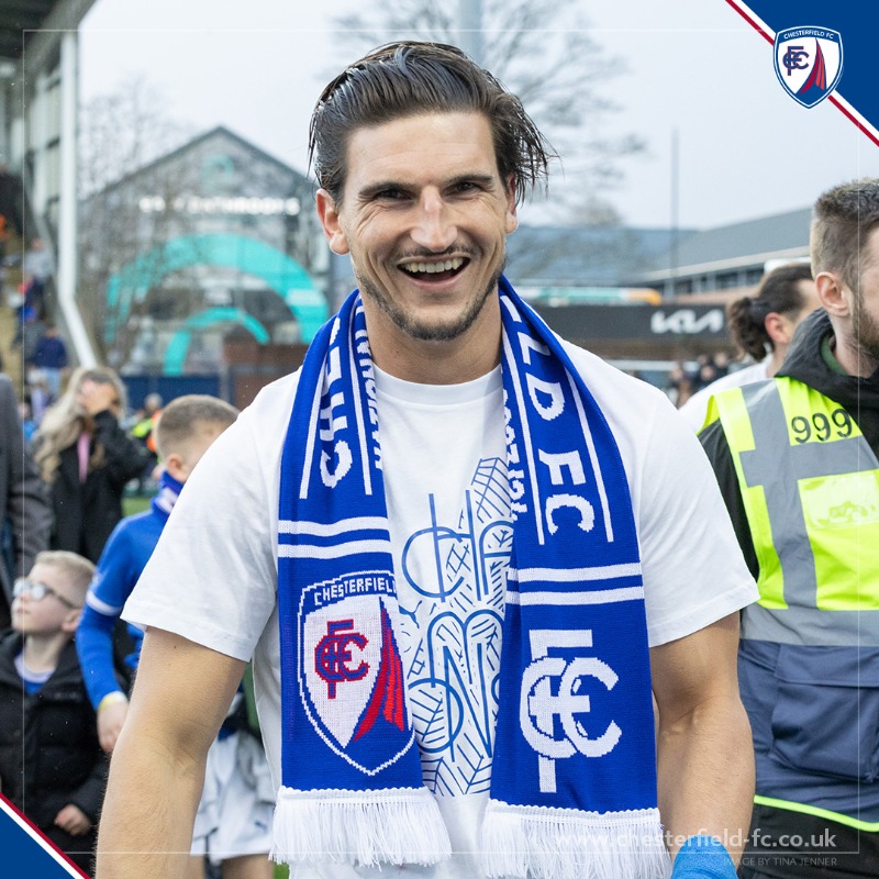 ChesterfieldFC's tweet photo. 📝 We can confirm that defender Ash Palmer will depart the SMH Group Stadium upon the expiry of his contract after agreeing to join York City.

We would like to thank Ash for his efforts and wish him all the best for the future.

#Spireites