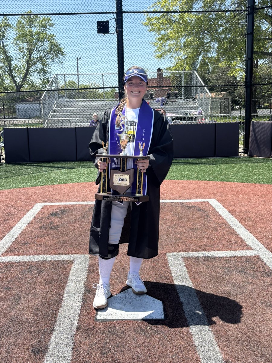 Mount Union's Tori Sickafoose Named OAC Scholar Athlete of the Month! #GoMountGo athletics.mountunion.edu/news/2025/6/18…