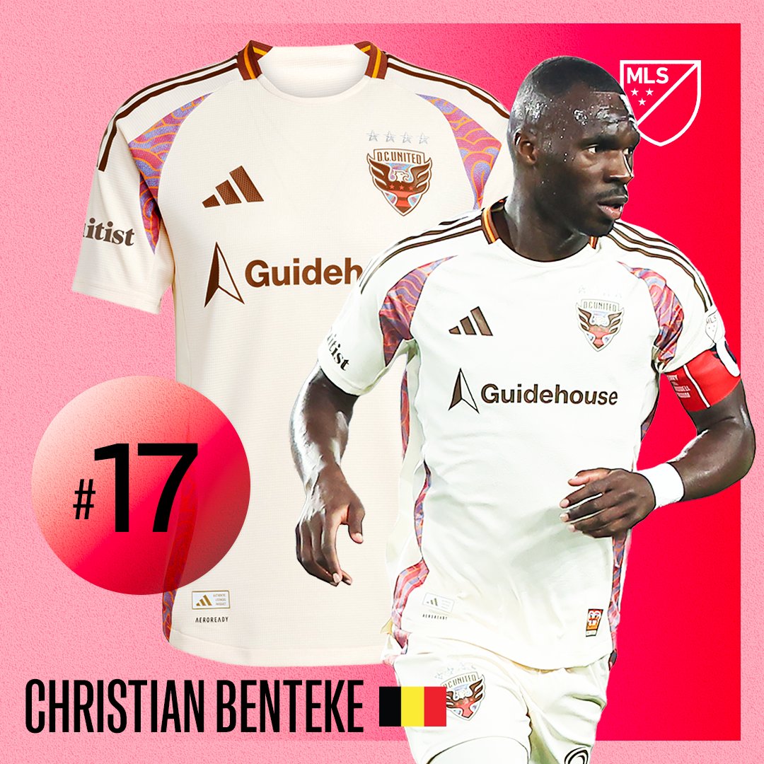 D.C. United (@dcunited) on Twitter photo Top 2️⃣5️⃣ alert!
<a href="/chrisbenteke/">Christian Benteke</a> made the list of 2025's best-selling MLS player jerseys!
👕 Buy Now: bit.ly/4e9pky7 Top 2️⃣5️⃣ alert!
<a href="/chrisbenteke/">Christian Benteke</a> made the list of 2025's best-selling MLS player jerseys!
👕 Buy Now: bit.ly/4e9pky7