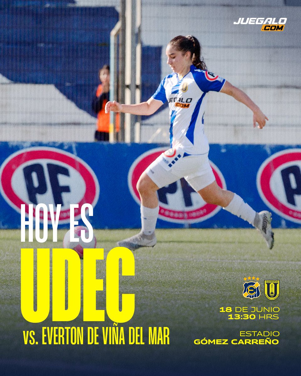 🟡🔵 𝗛𝗢𝗬 𝗘𝗦 𝗨𝗗𝗘𝗖 🟡🔵 

🆚 <a href="/evertonvinafem/">Everton de Viña del Mar Femenino</a> 
⏰ 13:30 horas 
🏟️ Gómez Carreño 
🎫 Entrada liberada 
🎥 Sin transmisión 

📲 Presentado por Juégalo Deportes, somos tu partner del juego. 

#VamosLasForeras • #ElOrgulloDeSerForero