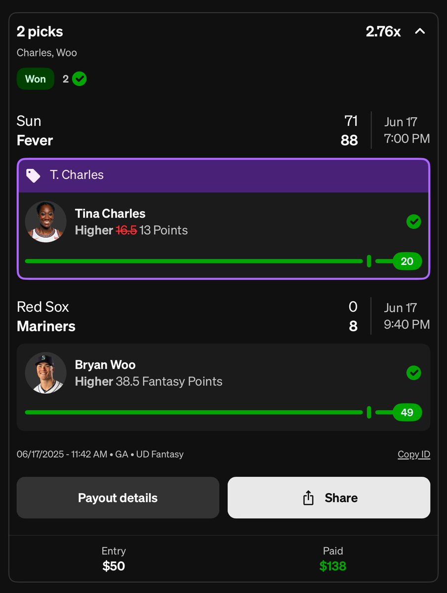 K3Playzz's tweet photo. What a night last night 🤑✅ 

Discord made some serious money 💴 

Tap in now only $5 (link in comments) 

#UnderdogFantasy #Sleeper  #GamblingTwitter #Freelocks #Mlb #Mlbfreeplays #Sports #SportsBetting #Betting #GamblingX #FreePlays #Prizepicks #NBA #Underdog #K3 https://t.co/hPwkTPKZCv