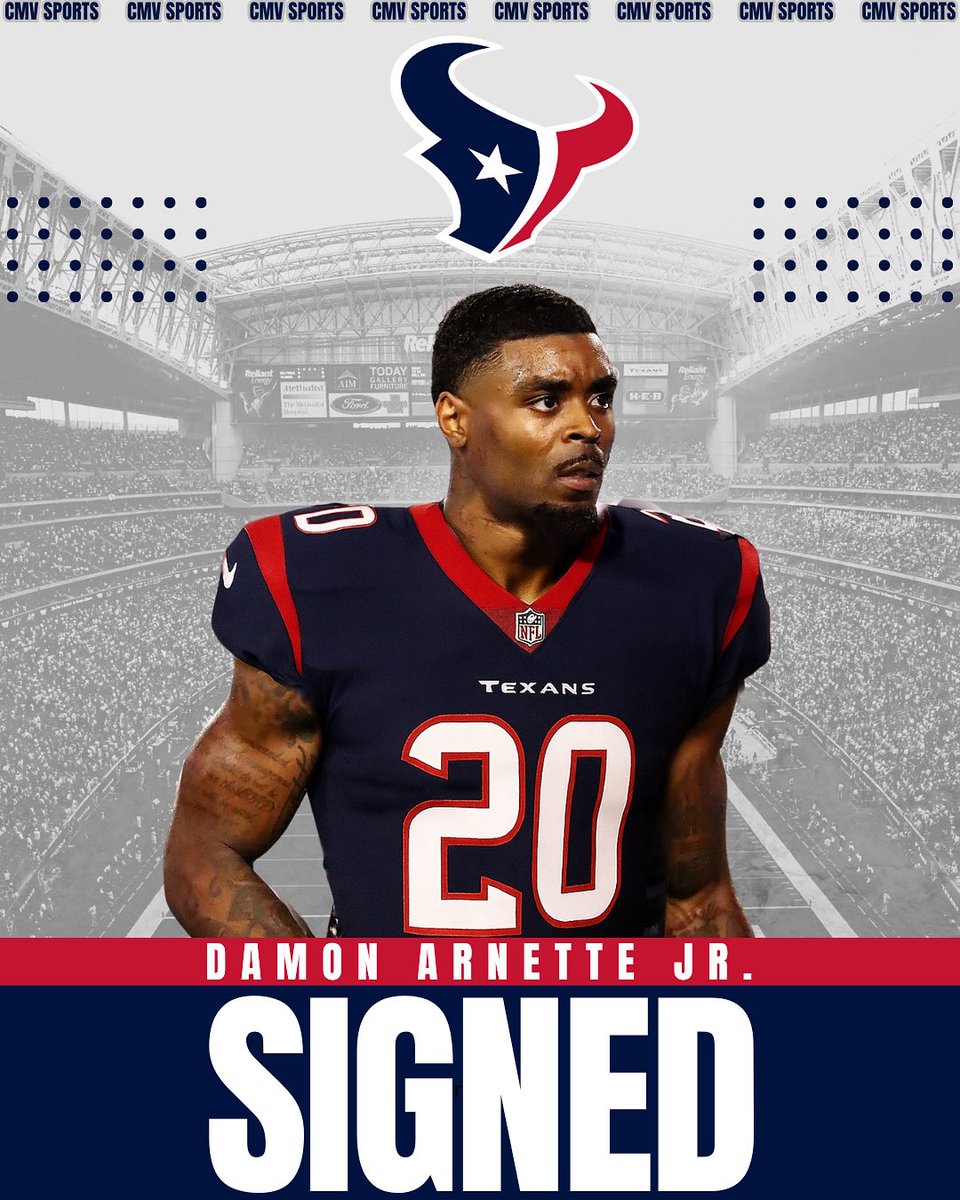 The definition of Perseverance &amp; Resilience. Congratulations Damon Arnette Jr. on officially signing with the @houstontexans and welcome to the CMV Family 🔒

The Marathon Continues 🏁