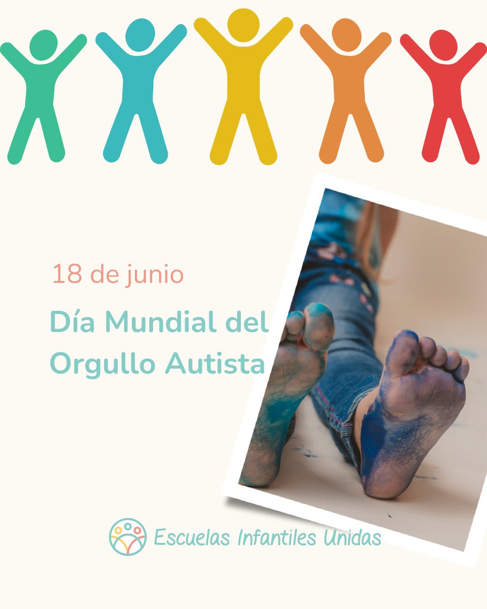 💙 Hoy celebramos la diversidad neurológica.

El orgullo autista nos recuerda que no hay una única forma de sentir, pensar o vivir.

Escuchar, comprender y respetar también es educar.

#DíaDelOrgulloAutista #Neurodiversidad #EducaciónInclusiva