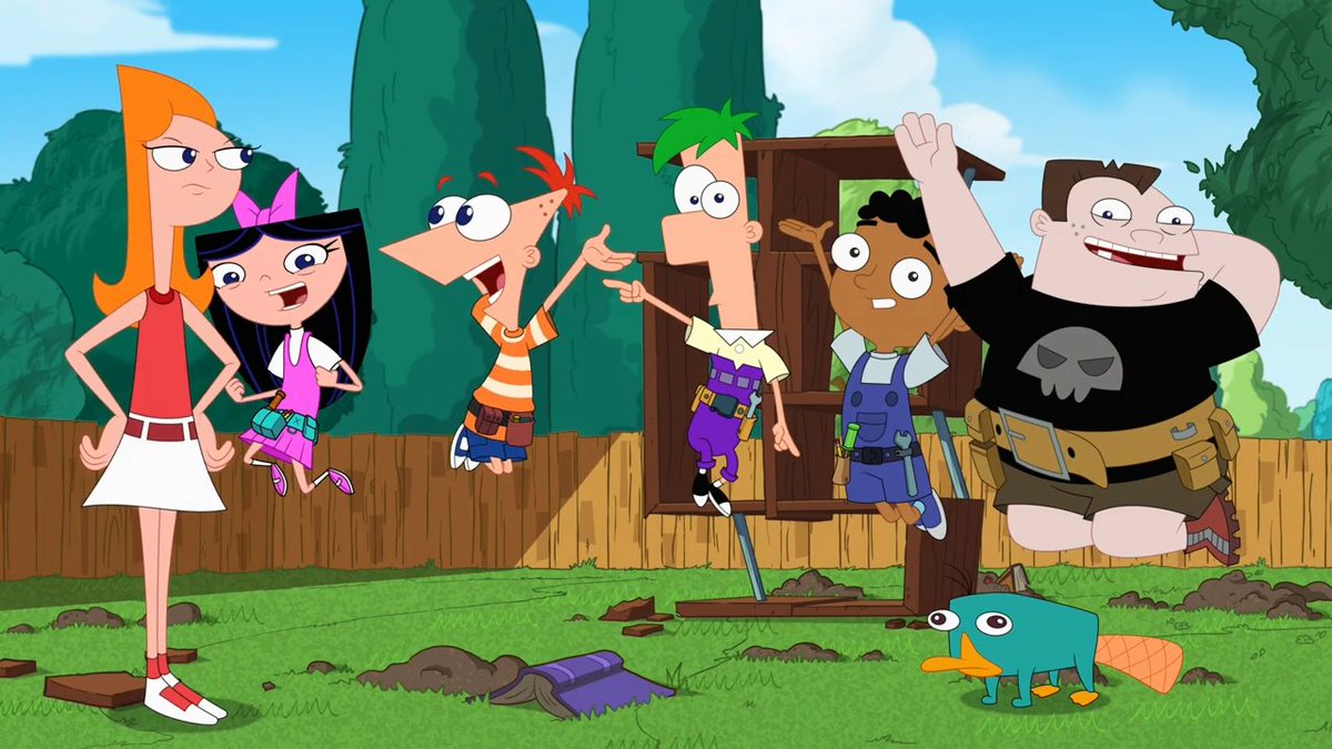 The "PHINEAS AND FERB" Revival is a huge sucess. The Season 5 premiere on Disney+ doubled over the previous seven days during the week. Disney says. via THR

P&amp;F have been watched over 665M Hours since Disney+ launch.

hollywoodreporter.com/tv/tv-features…

#PhineasAndFerb