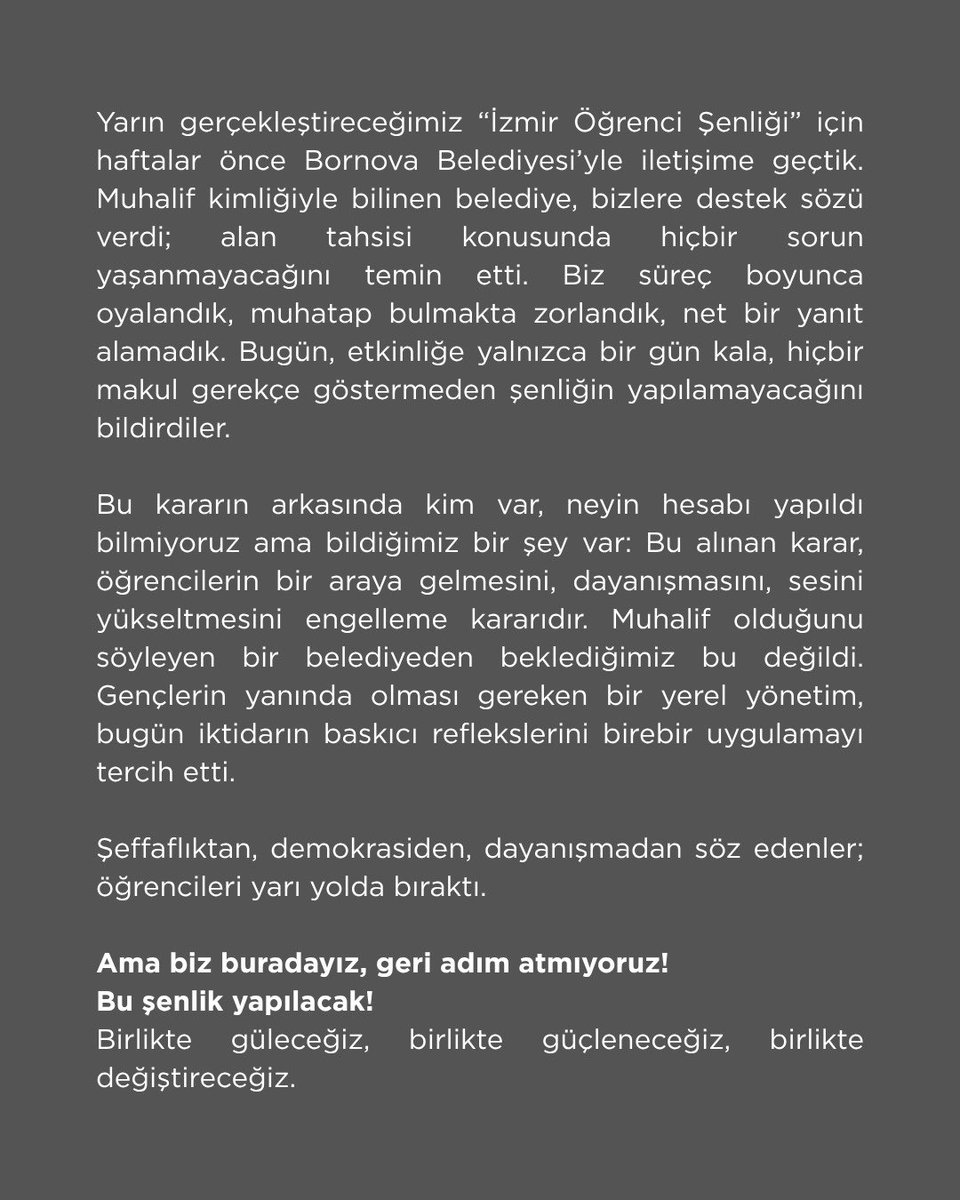 #şenlikbizimdir