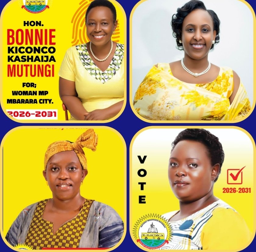Musa Rwamigoye (@rwamigoyem) on Twitter photo Breaking News.
According to research conducted by Buseesire News Uganda in mbarara city, Women Mpship preliminary polls are as follows; <a href="/rita_atukwasa/">Hon Rita Atukwasa</a> 38.7% ,Hon Kiconco Bonnie 41.3%, Hon.Naturinda Vanice 7% & Hon Kibaaju Charity Kamuhanda 13%. <a href="/NRMOnline/">NRM Party</a> <a href="/Parliament_Ug/">Parliament of Uganda</a> <a href="/nbstv/">NBS Television</a> Breaking News.
According to research conducted by Buseesire News Uganda in mbarara city, Women Mpship preliminary polls are as follows; <a href="/rita_atukwasa/">Hon Rita Atukwasa</a> 38.7% ,Hon Kiconco Bonnie 41.3%, Hon.Naturinda Vanice 7% & Hon Kibaaju Charity Kamuhanda 13%. <a href="/NRMOnline/">NRM Party</a> <a href="/Parliament_Ug/">Parliament of Uganda</a> <a href="/nbstv/">NBS Television</a>