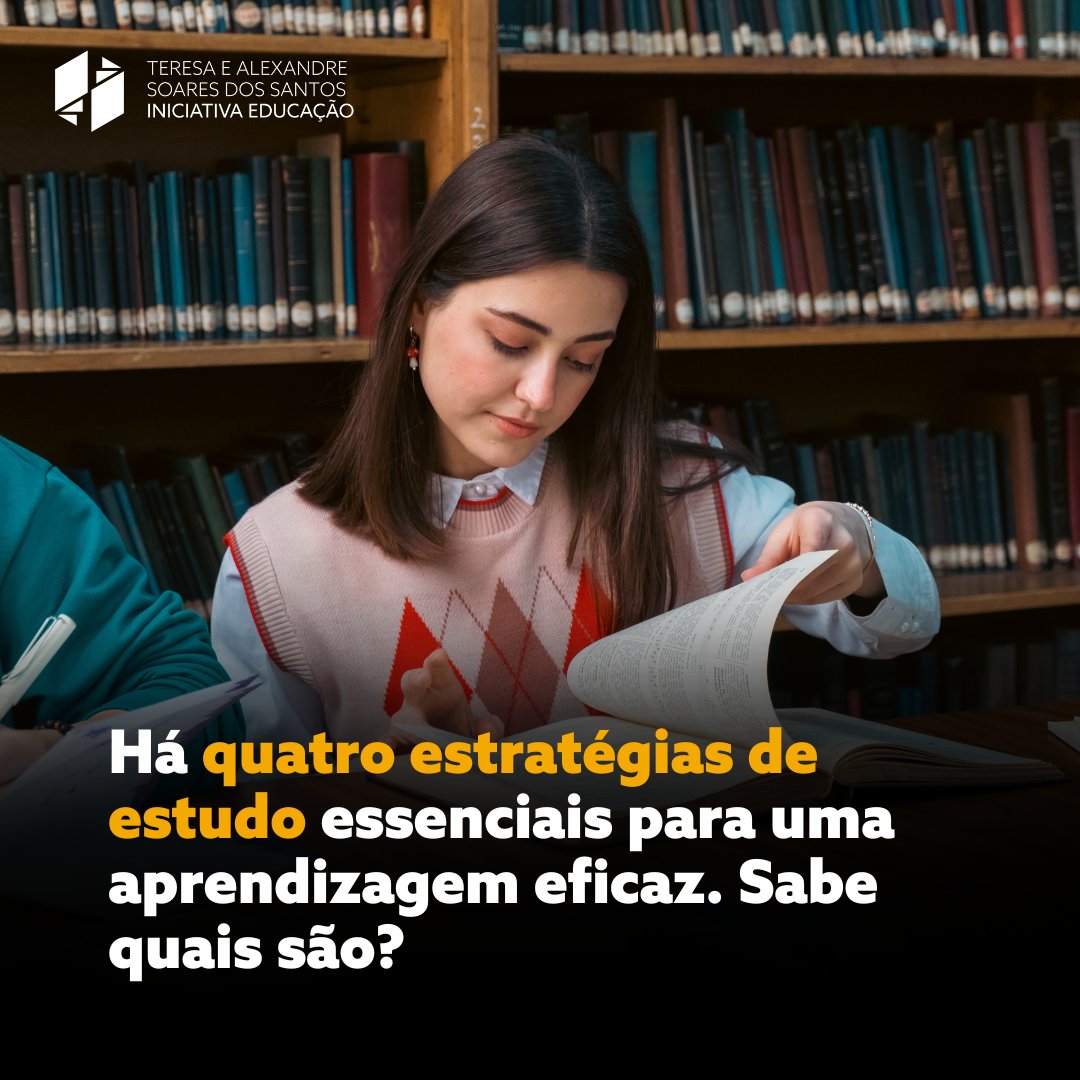 Começou a época das provas finais! Milhares de alunos estão a preparar-se e a forma como estudam pode fazer toda a diferença. A investigação mais recente na área da psicologia cognitiva aponta quatro estratégias essenciais para uma aprendizagem eficaz. rb.gy/8zwvdg