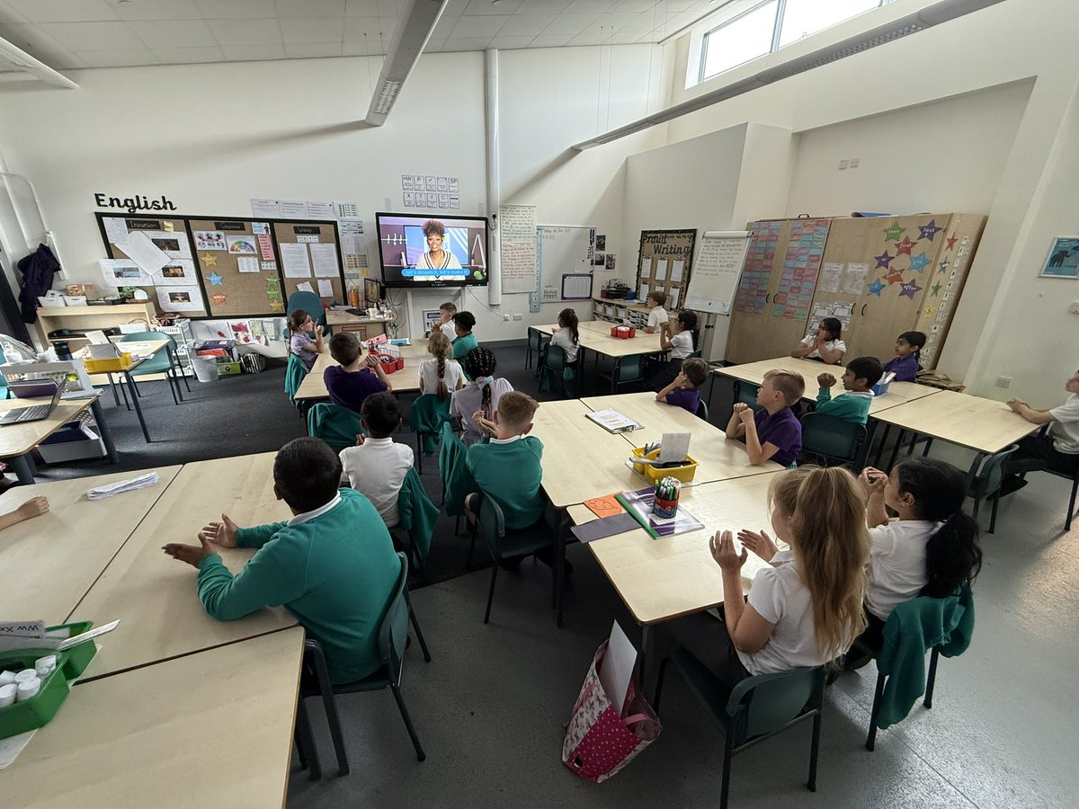 Merlin_Top's tweet image. Year 3 got involved in #artsweek this week by joining in with #SKYarts online lesson with Fleur East about how to write your own rap! We really enjoyed it and may have a few future musicians among us! #AccessAllArts