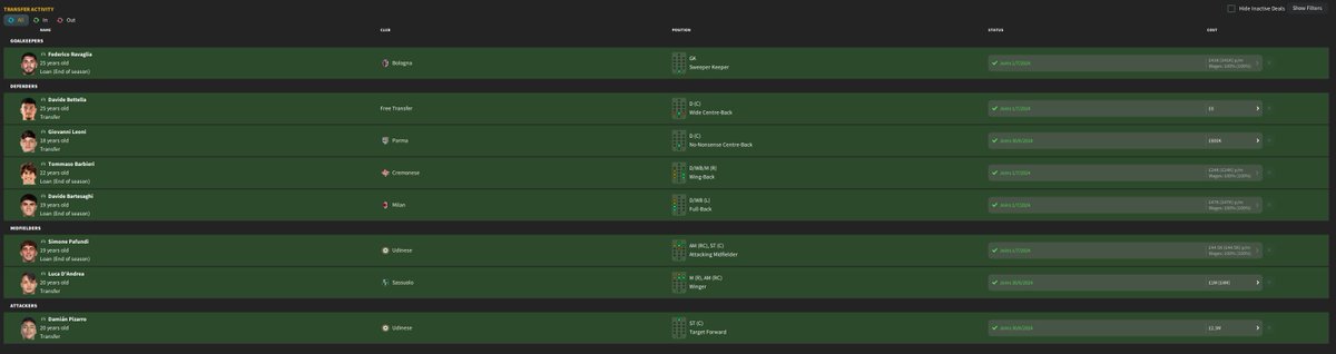 Calcio's version of Del Boy