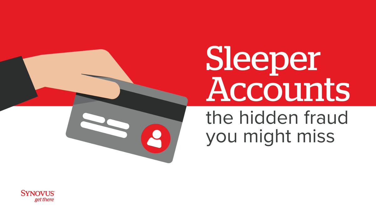 They’re quiet. They’re hidden. And they’re dangerous. Sleeper accounts are opened using stolen info, often staying inactive for months before scammers strike: bit.ly/3HhZoEa

#Synovus #GetThere