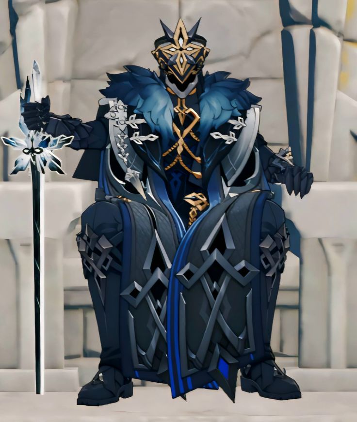 capitttanoo's tweet image. Dont stay sit forever.❄️🗡️
#GenshinImpact #Capitano