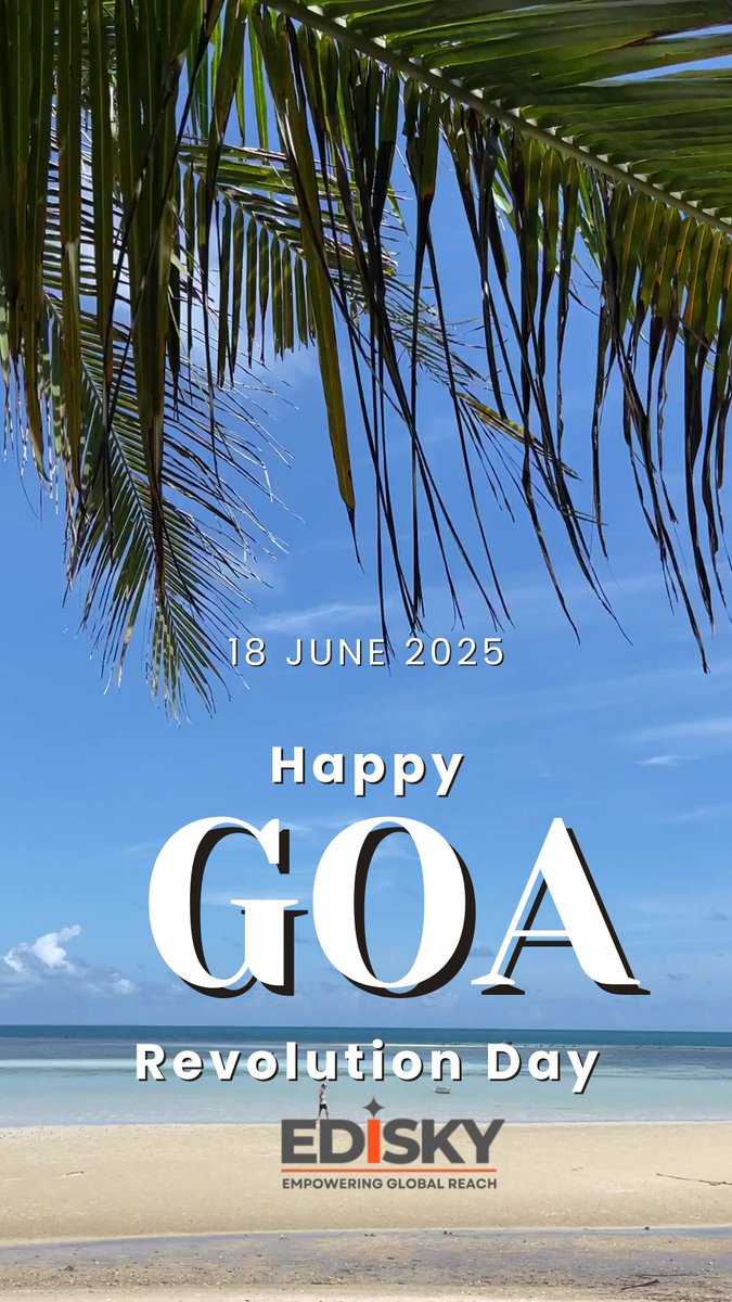 edisky2601's tweet image. 🇮🇳 Goa Revolution Day – Honoring the Spirit of Resistance 🇮🇳#GoaRevolutionDay #LocalizationIndustry #LanguageFreedom #CulturalEmpowerment #EDISKY
 EDISKY – Translating revolution into every word we deliver.