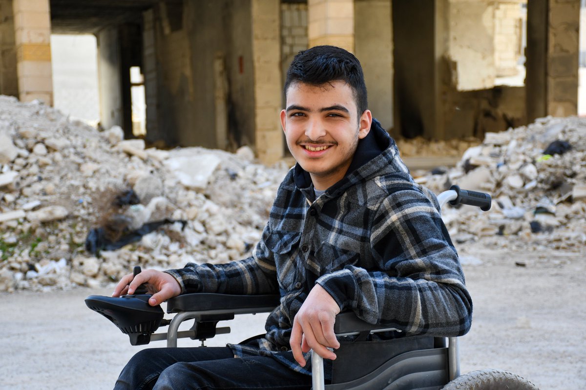 "When other children were playing outside, I was trapped at home like a prisoner," said Mohammad, 17.
With a wheelchair &amp; Self-learning classes, he regained his freedom, returned to education, &amp; started a small candy shop.
full story: bit.ly/3FSZsKr
#ForEveryChild #hope