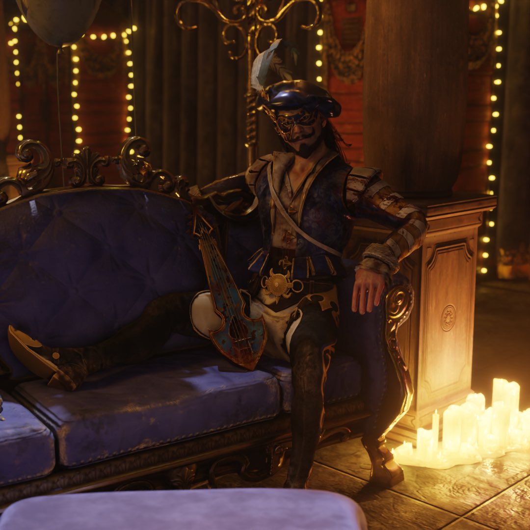 A little something quick to show off his new skin! I put his back bling in the front vecause I know a few people were curious LOL! 

#dbd #Deadbydaylight #baermaruraz