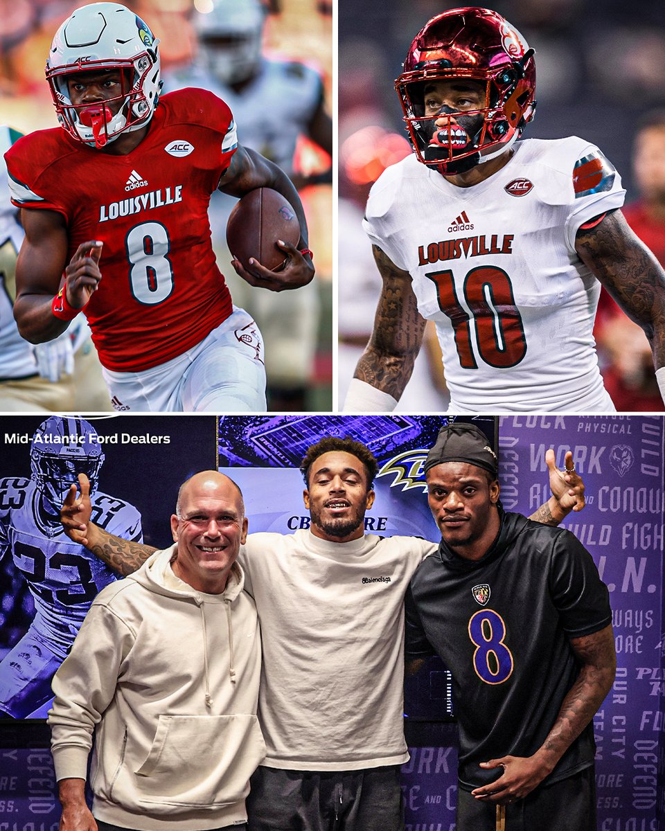 Yahoo Sports (@yahoosports) on Twitter photo Lamar Jackson and Jaire Alexander played together at Louisville.
Now, they're teaming up again to play in Baltimore ๐
(via <a href="/Ravens/">Baltimore Ravens</a>) Lamar Jackson and Jaire Alexander played together at Louisville.
Now, they're teaming up again to play in Baltimore ๐
(via <a href="/Ravens/">Baltimore Ravens</a>)